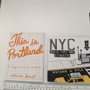 Sale Travel Paperback Bundle - This is Portland and NYC Basic Tips and Etiquette